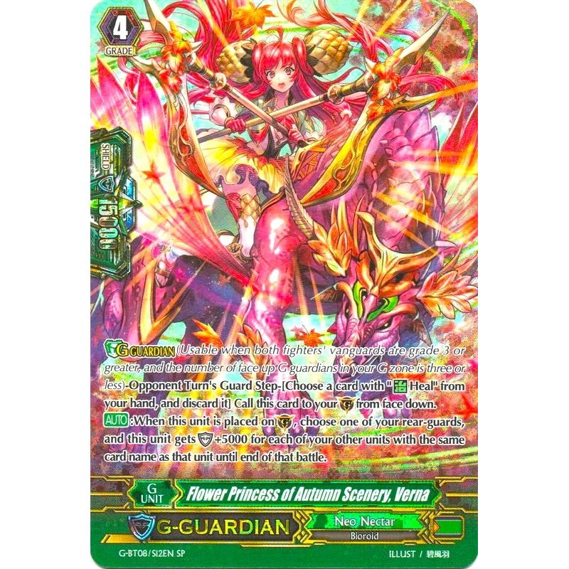 Image for Flower Princess of Autumn Scenery, Verna (SP) (G-BT08/S12EN) (G-BT08) - Cardfight Vanguard