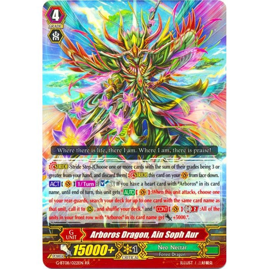 Image for Arboros Dragon, Ain Soph Aur (G-BT08/022EN) (G-BT08) - Cardfight Vanguard