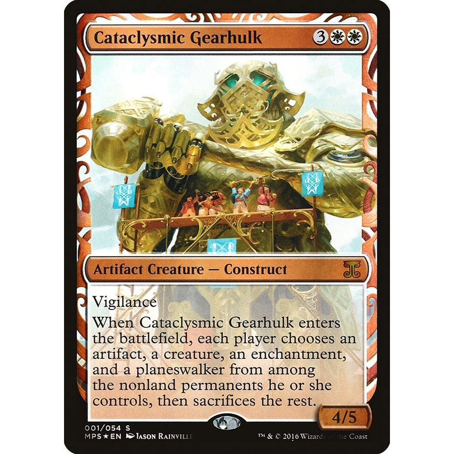Image for Cataclysmic Gearhulk (1) (MPS) - Magic: The Gathering