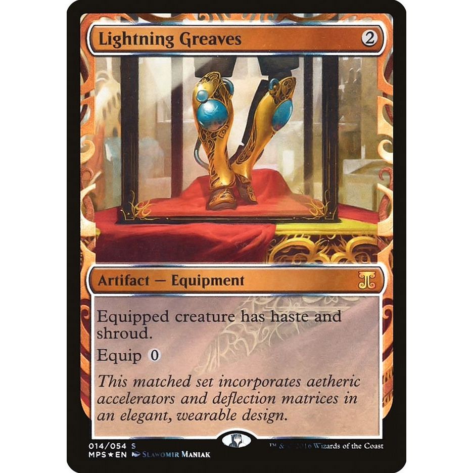 Image for Lightning Greaves (14) (MPS) - Magic: The Gathering