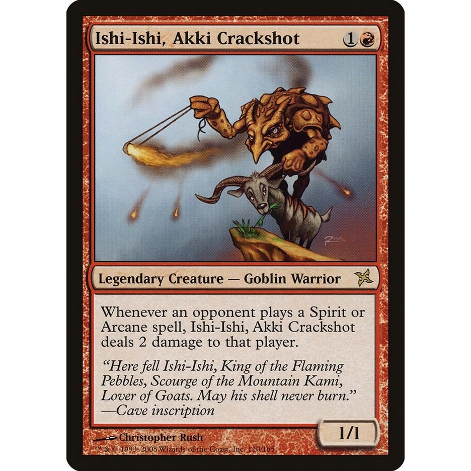 Image for Ishi-Ishi, Akki Crackshot (110) (BOK) - Magic: The Gathering