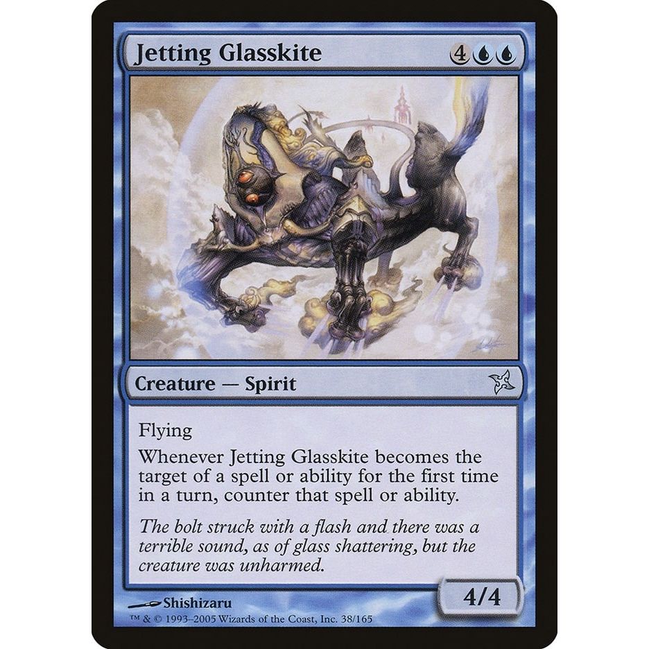 Image for Jetting Glasskite (38) (BOK) - Magic: The Gathering
