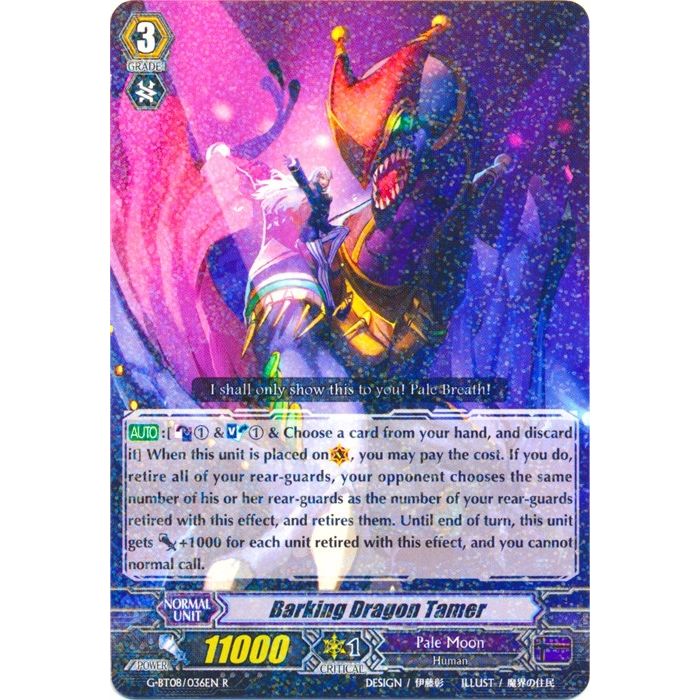 Image for Barking Dragon Tamer (G-BT08/036EN) (G-BT08) - Cardfight Vanguard