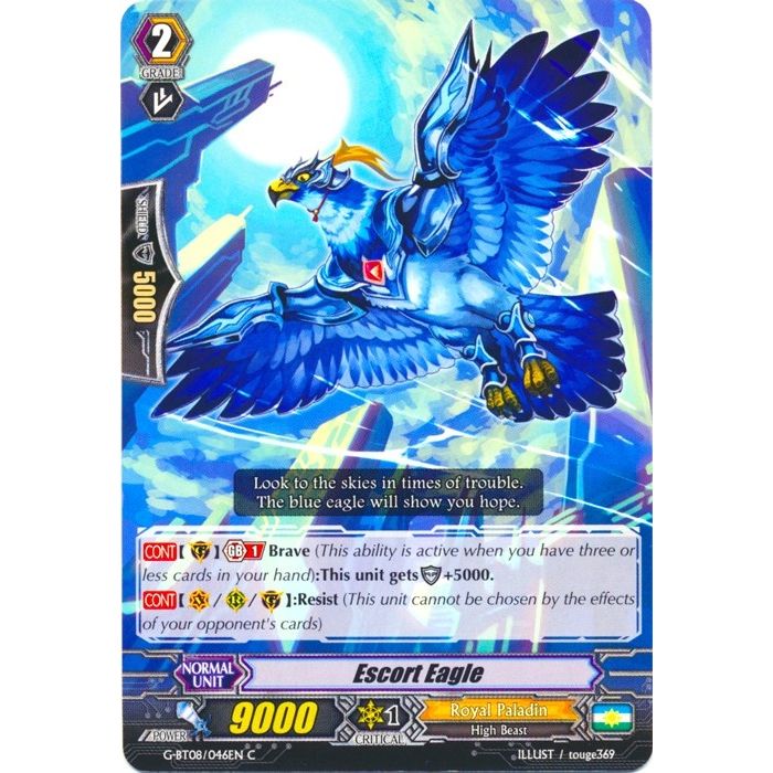 Image for Escort Eagle (G-BT08/046EN) (G-BT08) - Cardfight Vanguard