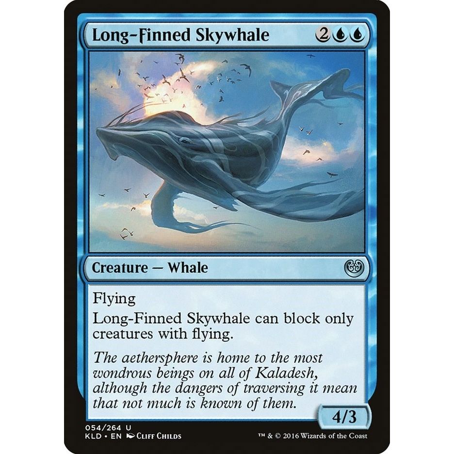 Image for Long-Finned Skywhale (54) (KLD) - Magic: The Gathering