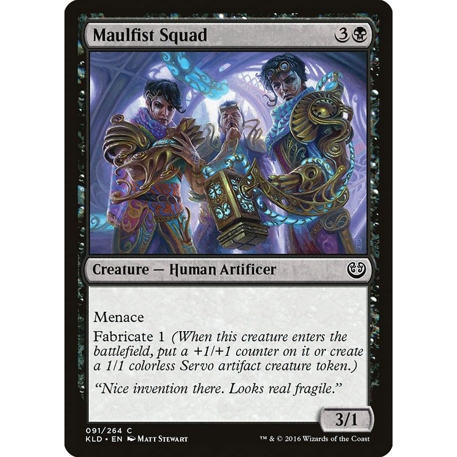 Image for Maulfist Squad (91) (KLD) - Magic: The Gathering