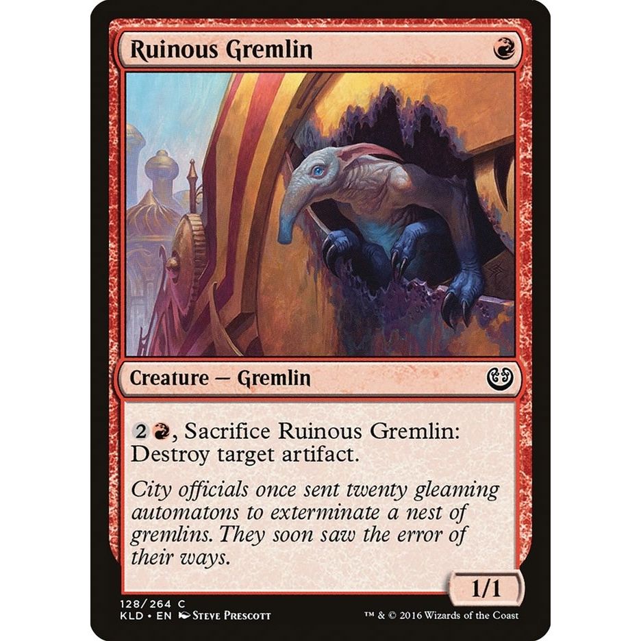 Image for Ruinous Gremlin (128) (KLD) - Magic: The Gathering