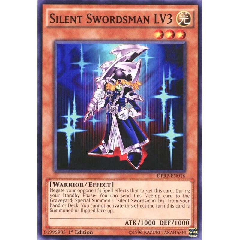 Image for Silent Swordsman LV3 (DPRP-EN016) (DPRP) - YuGiOh