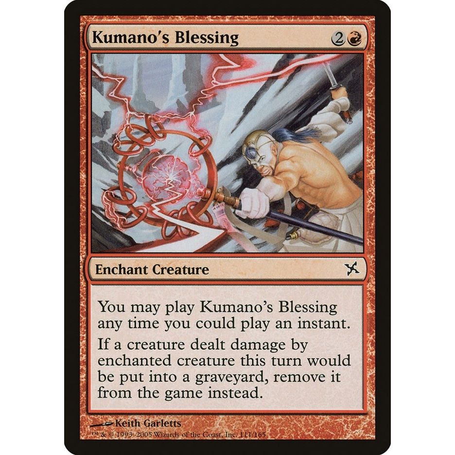 Image for Kumano's Blessing (111) (BOK) - Magic: The Gathering