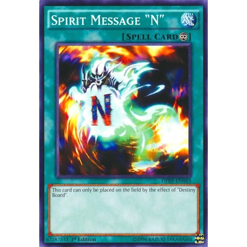 Image for Spirit Message "N" (DPRP-EN043) (DPRP) - YuGiOh