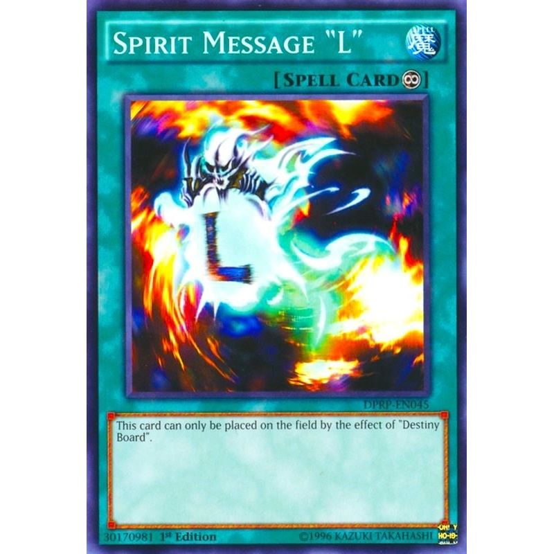 Image for Spirit Message "L" (DPRP-EN045) (DPRP) - YuGiOh