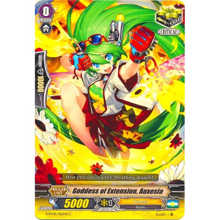Image for Goddess of Extension, Auxesia (G-BT08/062EN) (G-BT08) - Cardfight Vanguard