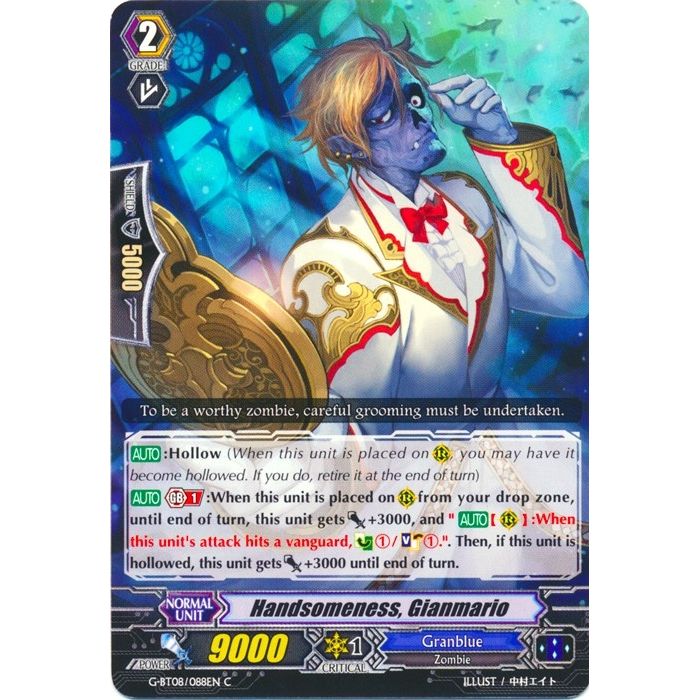 Image for Handsomeness, Gianmario (G-BT08/088EN) (G-BT08) - Cardfight Vanguard