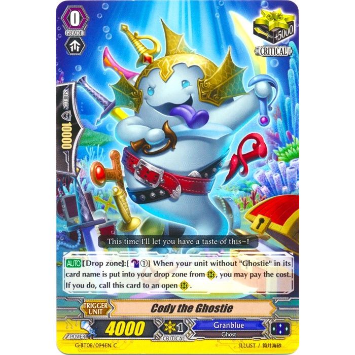 Image for Cody the Ghostie (G-BT08/094EN) (G-BT08) - Cardfight Vanguard