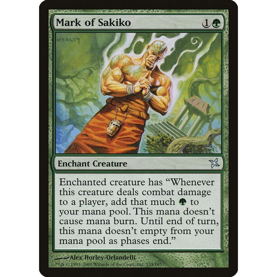 Image for Mark of Sakiko (135) (BOK) - Magic: The Gathering