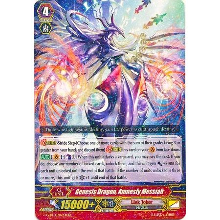Image for Genesis Dragon, Amnesty Messiah (G-BT08/Re:01EN) (G-BT08) - Cardfight Vanguard