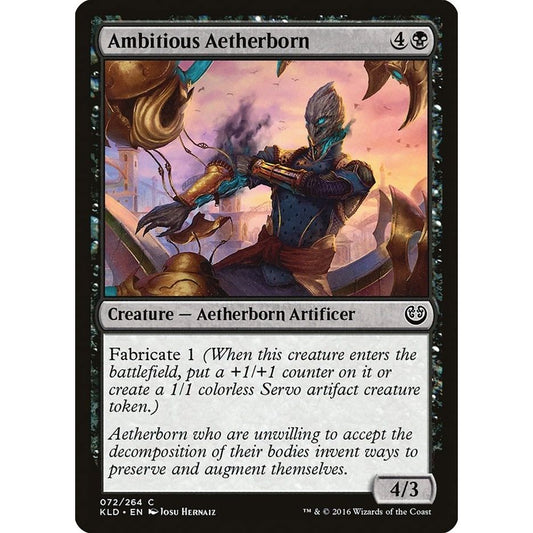 Image for Ambitious Aetherborn (72) (KLD) - Magic: The Gathering