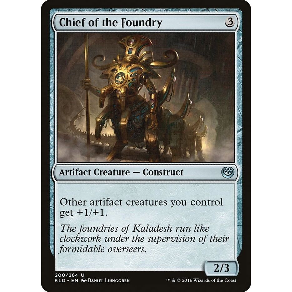 Image for Chief of the Foundry (200) (KLD) - Magic: The Gathering