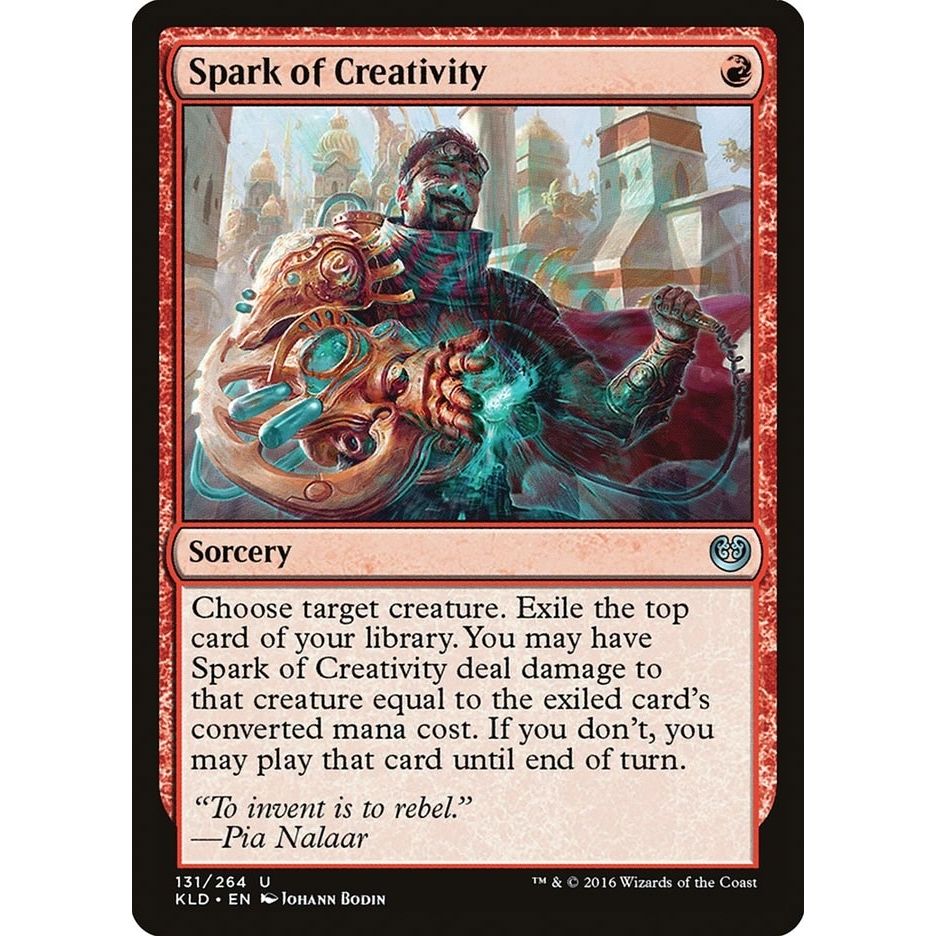 Image for Spark of Creativity (131) (KLD) - Magic: The Gathering