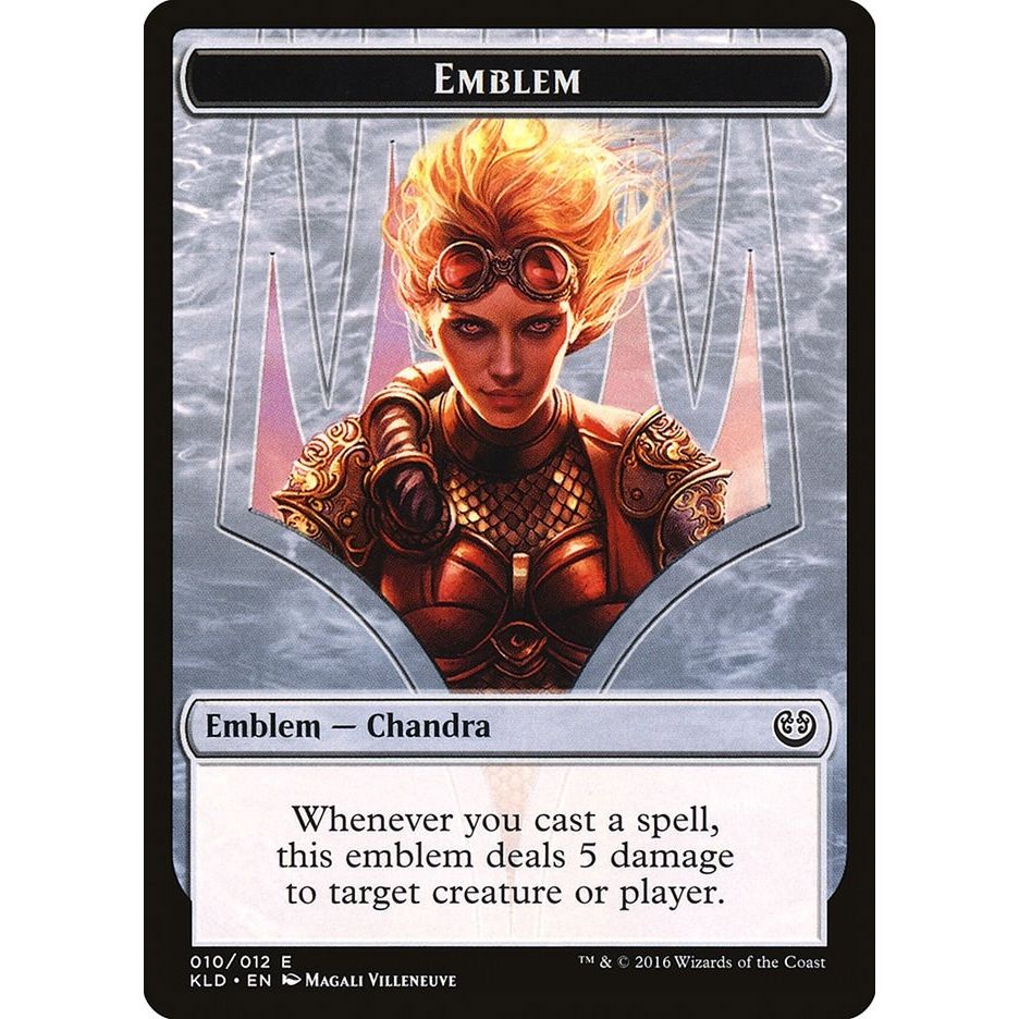 Image for Emblem - Chandra, Torch of Defiance (10) (KLD) - Magic: The Gathering