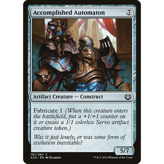 Image for Accomplished Automaton (191) (KLD) - Magic: The Gathering