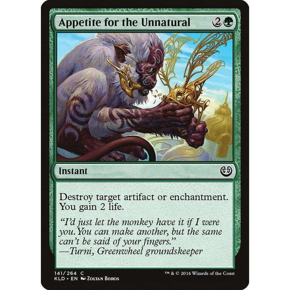 Image for Appetite for the Unnatural (141) (KLD) - Magic: The Gathering