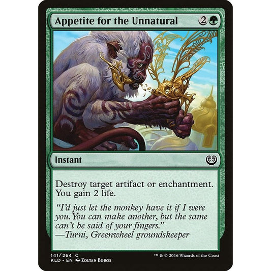 Image for Appetite for the Unnatural (141) (KLD) - Magic: The Gathering