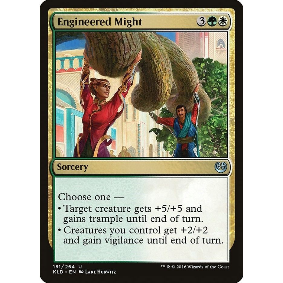 Image for Engineered Might (181) (KLD) - Magic: The Gathering