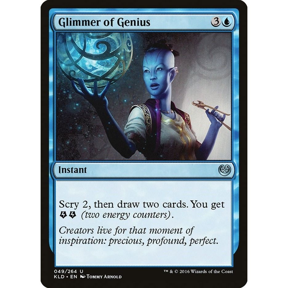 Image for Glimmer of Genius (49) (KLD) - Magic: The Gathering