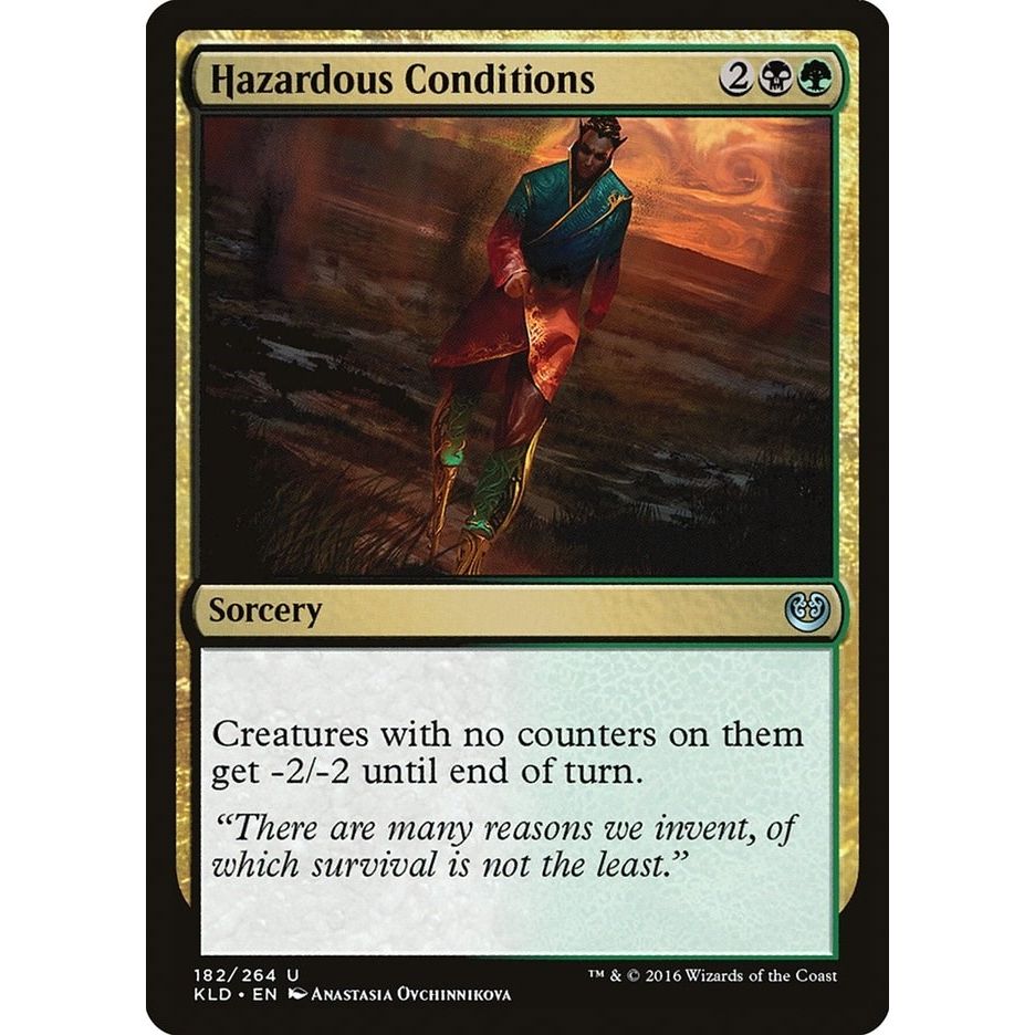 Image for Hazardous Conditions (182) (KLD) - Magic: The Gathering