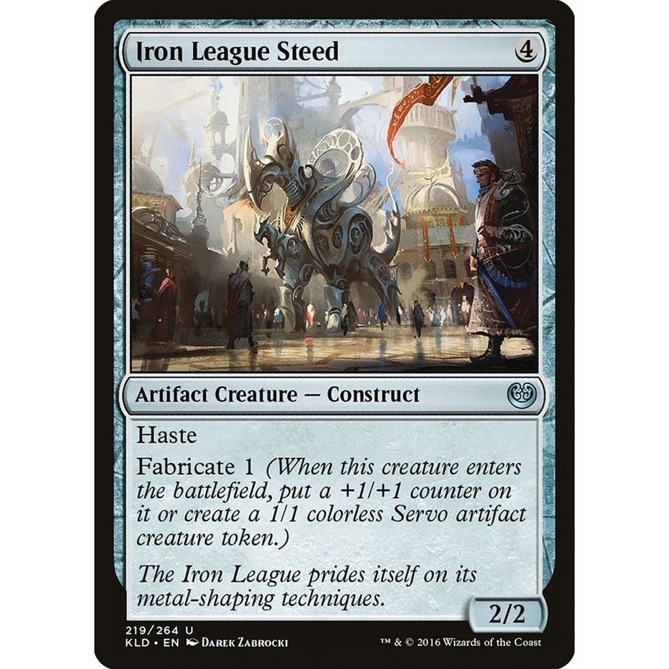 Image for Iron League Steed (219) (KLD) - Magic: The Gathering