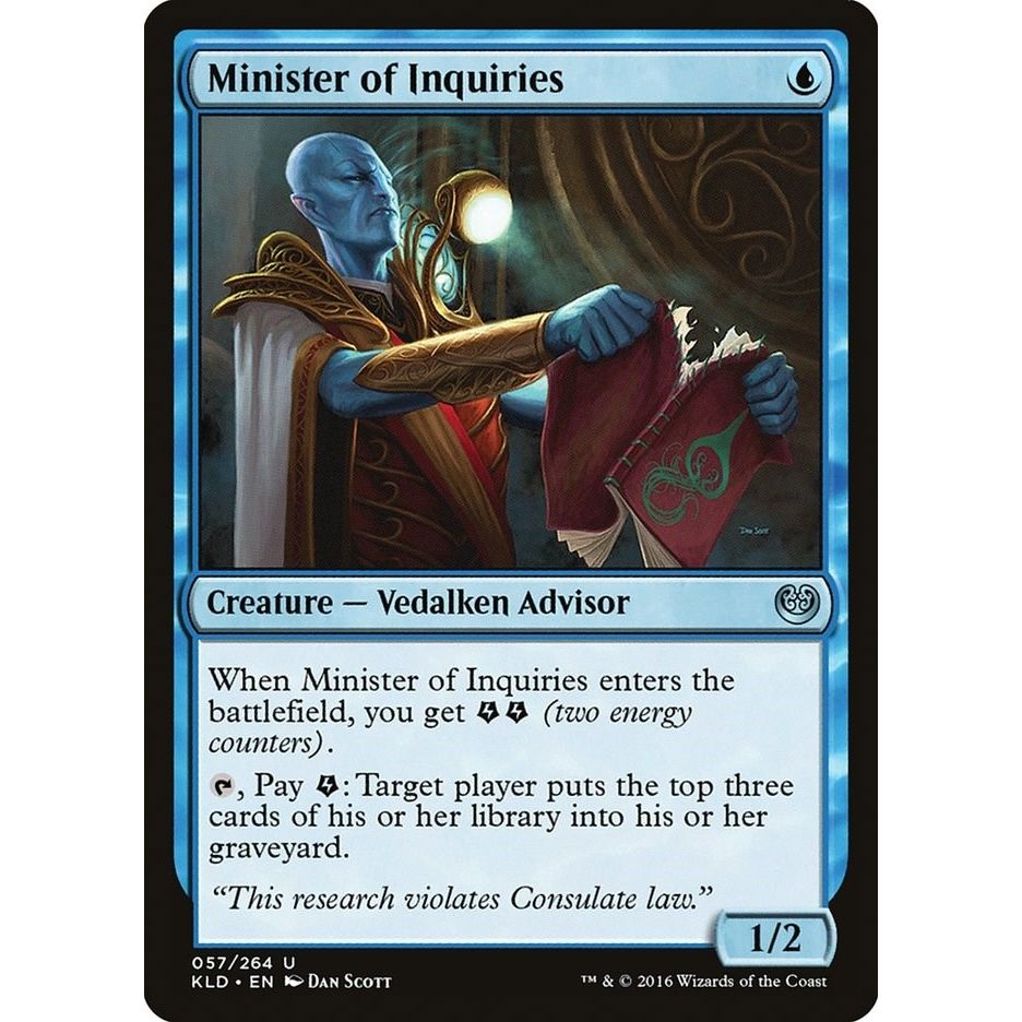 Image for Minister of Inquiries (57) (KLD) - Magic: The Gathering