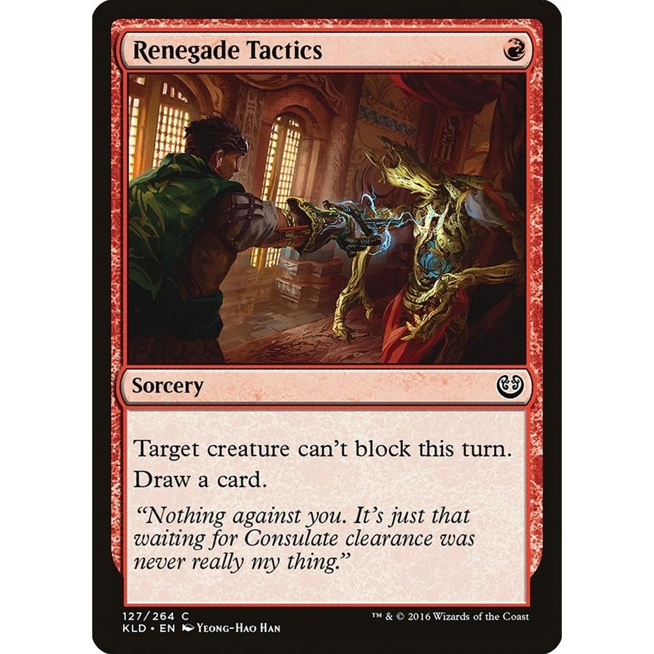 Image for Renegade Tactics (127) (KLD) - Magic: The Gathering