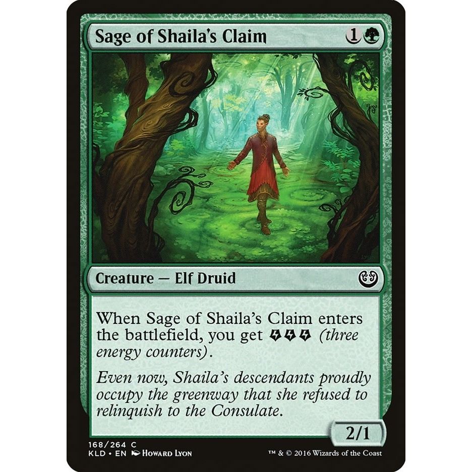 Image for Sage of Shaila's Claim (168) (KLD) - Magic: The Gathering