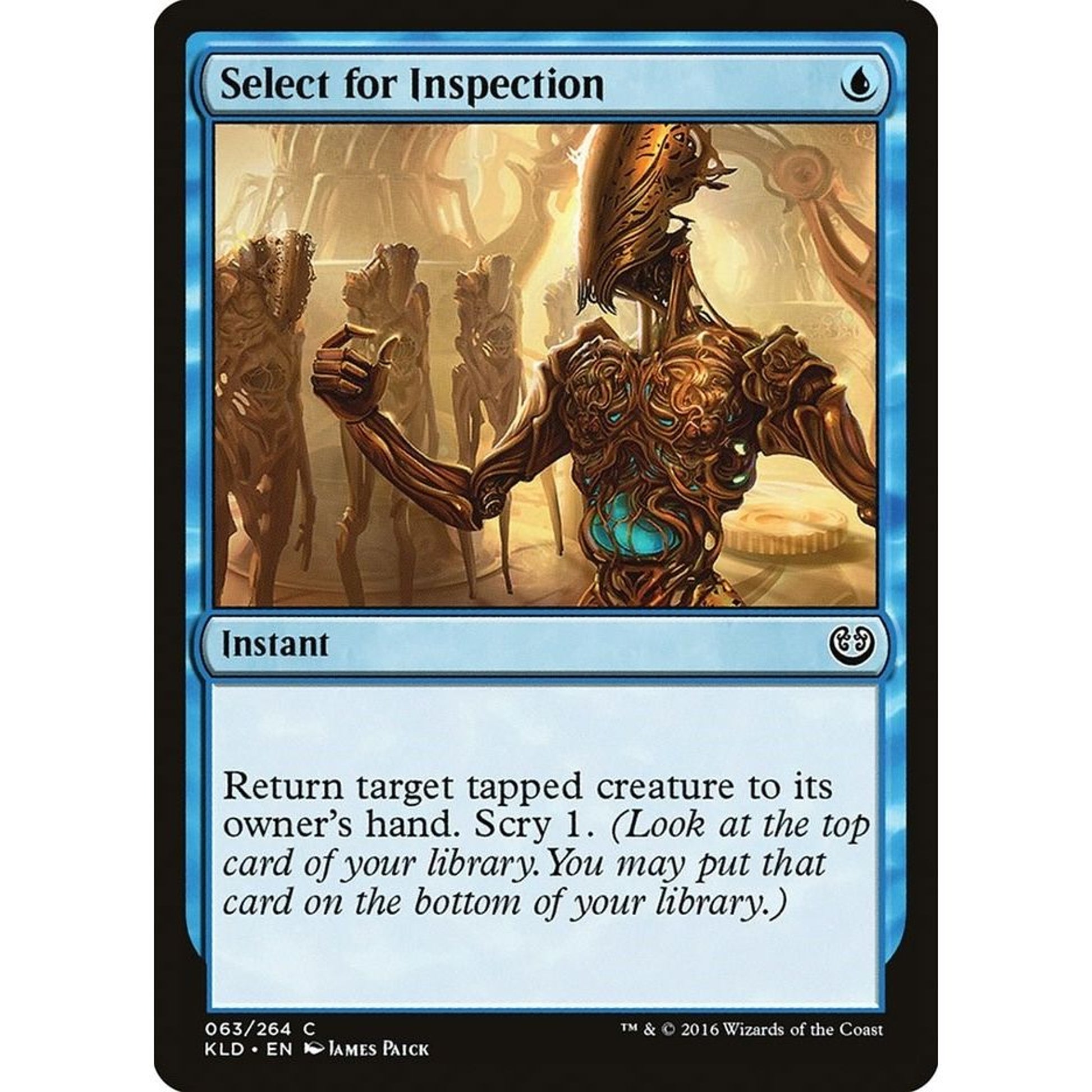 Image for Select for Inspection (63) (KLD) - Magic: The Gathering