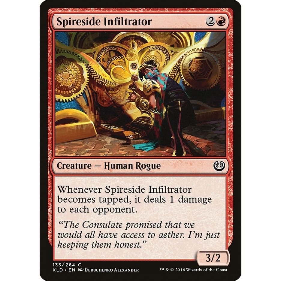 Image for Spireside Infiltrator (133) (KLD) - Magic: The Gathering