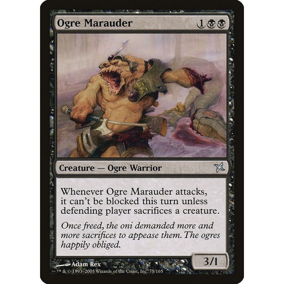 Image for Ogre Marauder (75) (BOK) - Magic: The Gathering