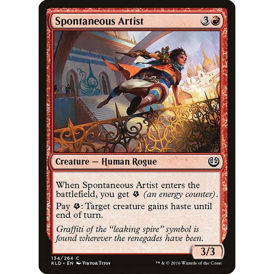 Image for Spontaneous Artist (134) (KLD) - Magic: The Gathering