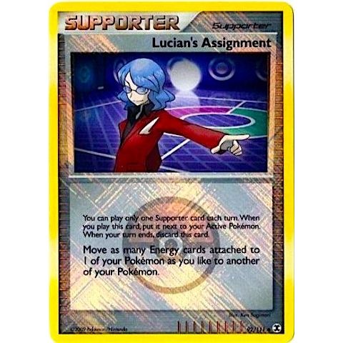 Image for Lucian's Assignment - 92/111 (League Promo) (092/111) (PR) - Pokemon