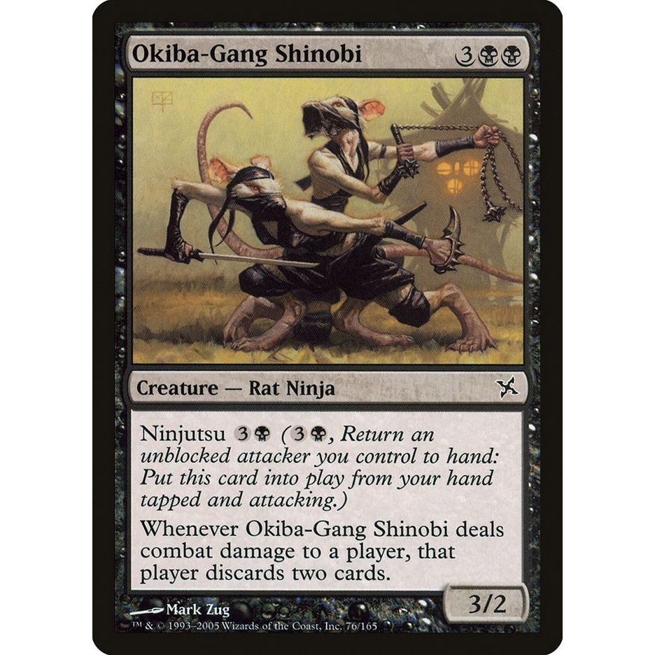 Image for Okiba-Gang Shinobi (76) (BOK) - Magic: The Gathering