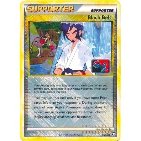 Image for Black Belt - 85/102 (League Promo) (085/102) (PR) - Pokemon