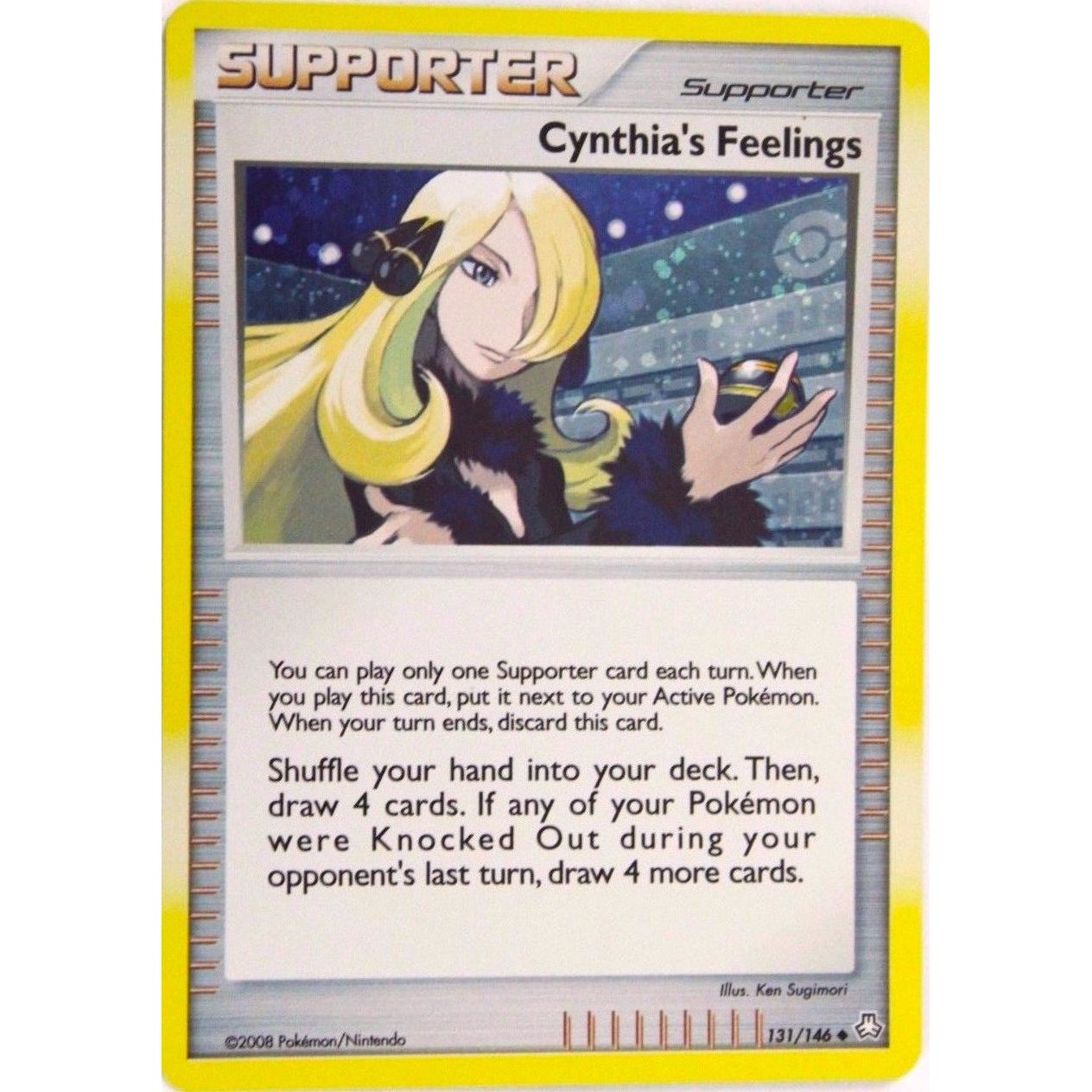 Image for Cynthia's Feelings - 131/146 (Cosmos Holofoil) (131/146) (MCAP) - Pokemon