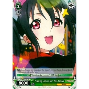 Image for "Dancing Stars on Me!" Nico Yazawa (LL/W34-E103 PR) (LL/W34) - Weiss Schwarz