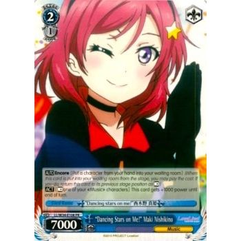 Image for "Dancing Stars on Me!" Maki Nishikino (LL/W34-E108 PR) (LL/W34) - Weiss Schwarz