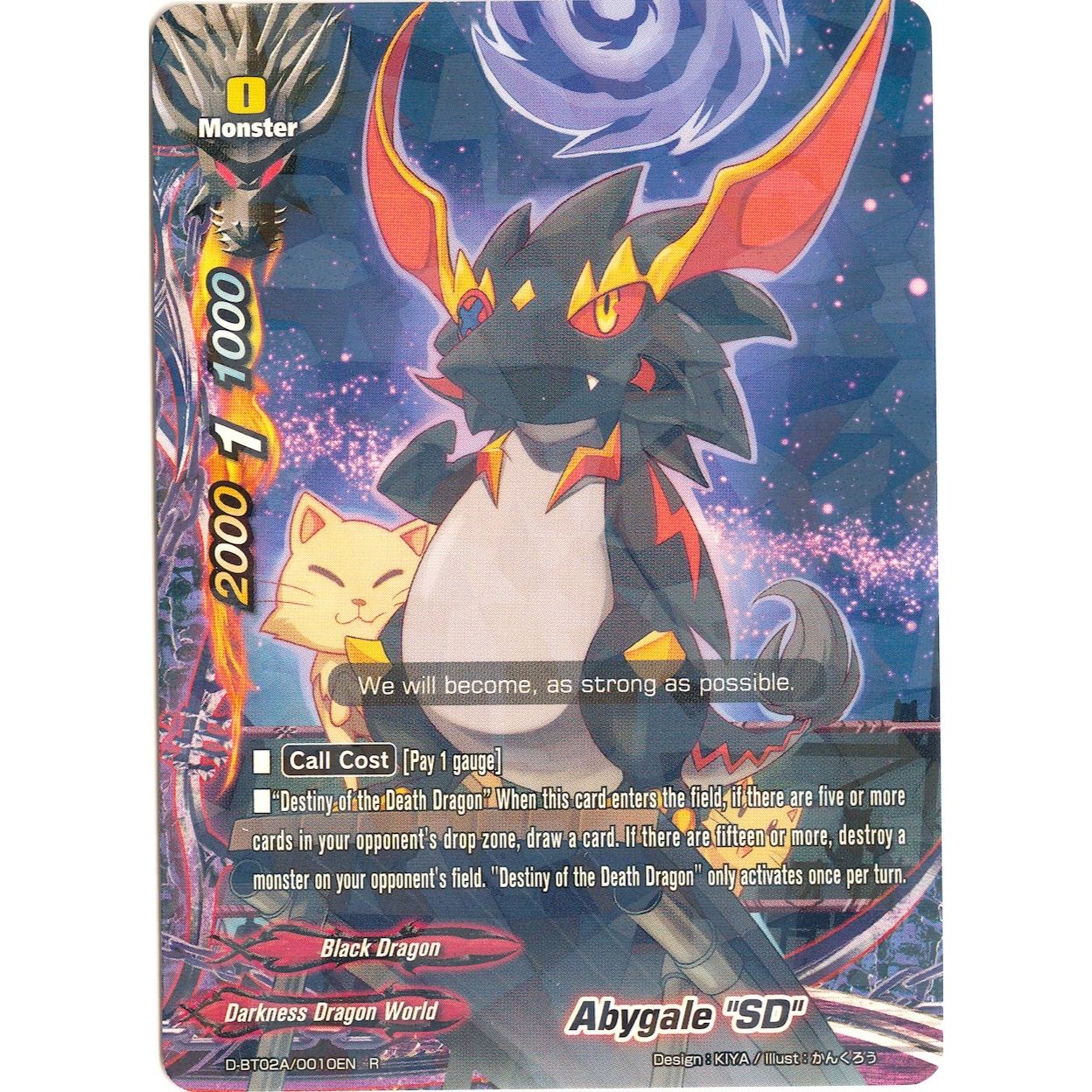 Image for Abygale "SD" (D-BT02A/0010EN) (D-BT02A) - Future Card BuddyFight