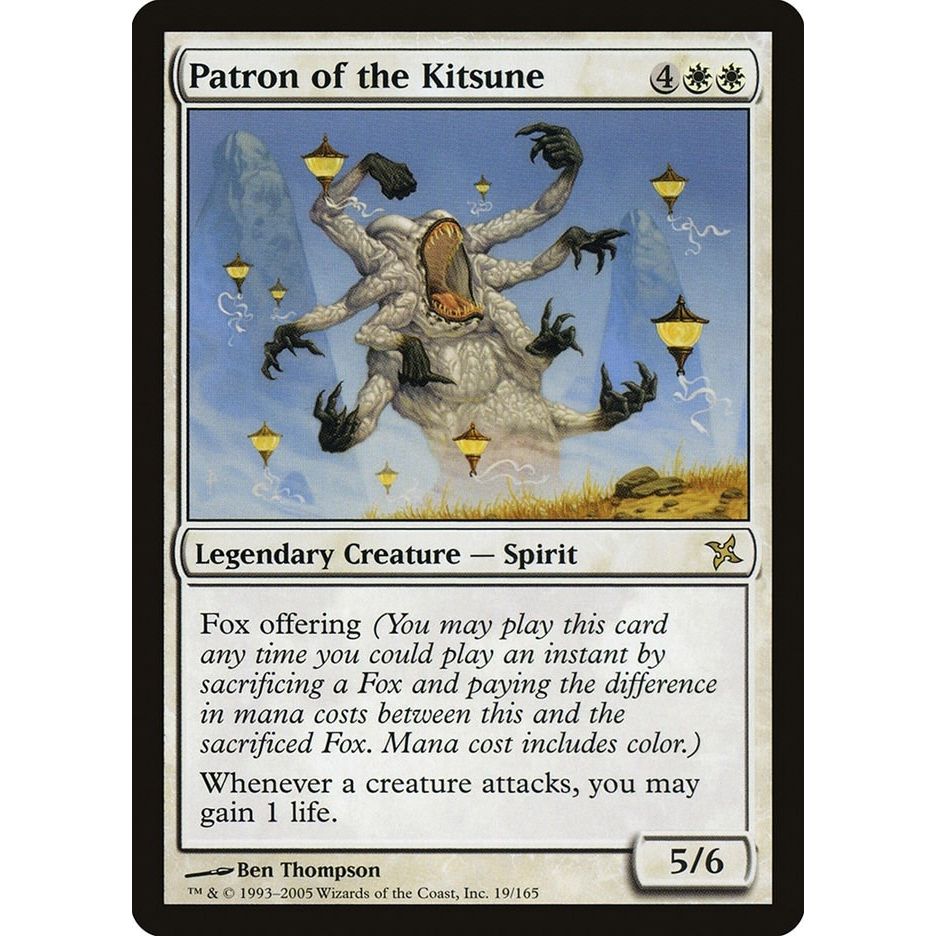 Image for Patron of the Kitsune (19) (BOK) - Magic: The Gathering
