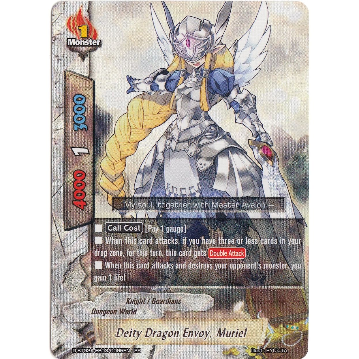 Image for Deity Dragon Envoy, Muriel (D-BT02A-EB03/0005EN) (D-BT02A) - Future Card BuddyFight