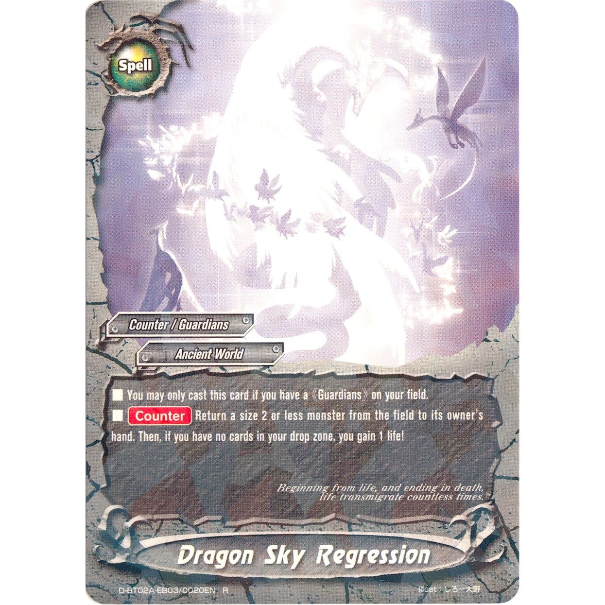 Image for Dragon Sky Regression (D-BT02A-EB03/0020EN) (D-BT02A) - Future Card BuddyFight