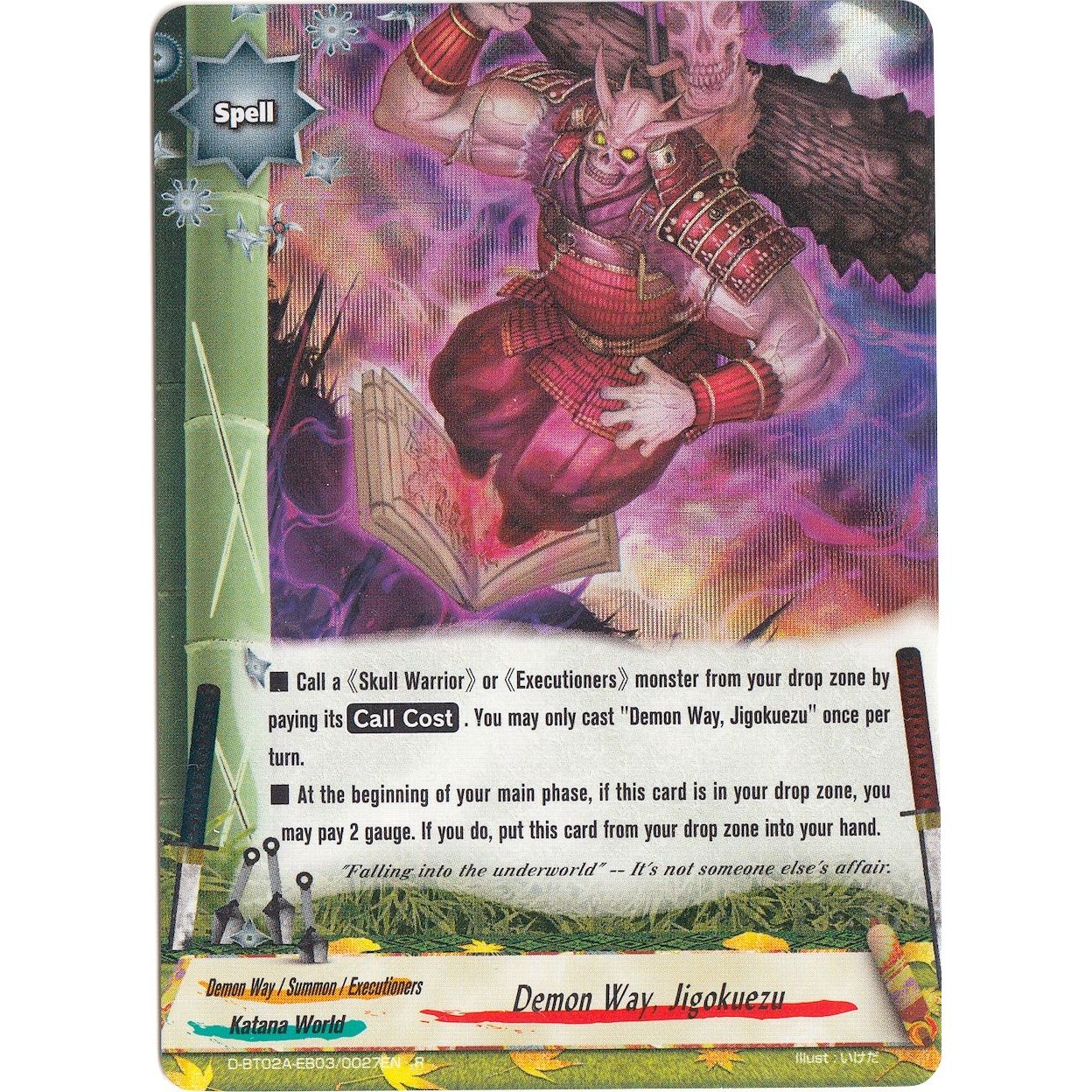 Image for Demon Way, Jigokuezu (D-BT02A-EB03/0027EN) (D-BT02A) - Future Card BuddyFight