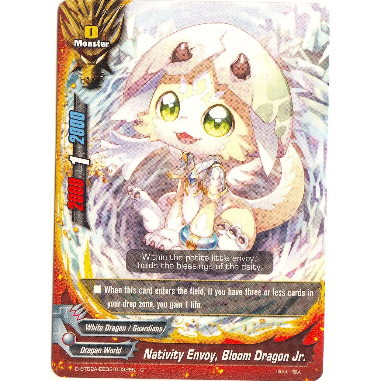 Image for Nativity Envoy, Bloom Dragon Jr. (D-BT02A-EB03/0032EN) (D-BT02A) - Future Card BuddyFight